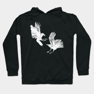 Ravens in white Hoodie